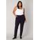 Base Level Curvy jersey broek Yoella donkerblauw