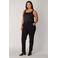 Base Level Curvy jersey broek Yoella zwart