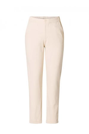 cropped tapered fit broek Yoella light beige