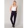 Base Level tapered fit Yoel broek donkerblauw