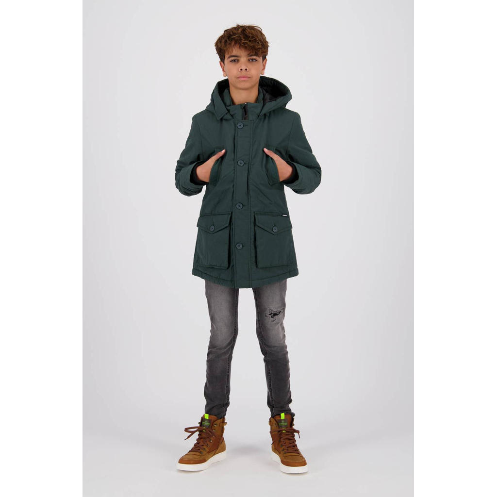 linboo Winterjas voor meisjes, gevoerde warme linboo Winterjas voor meisjes, gevoerde warme