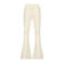 Raizzed high waist flared broek Melis offwhite