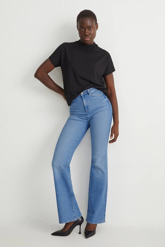 C&a store flared jeans