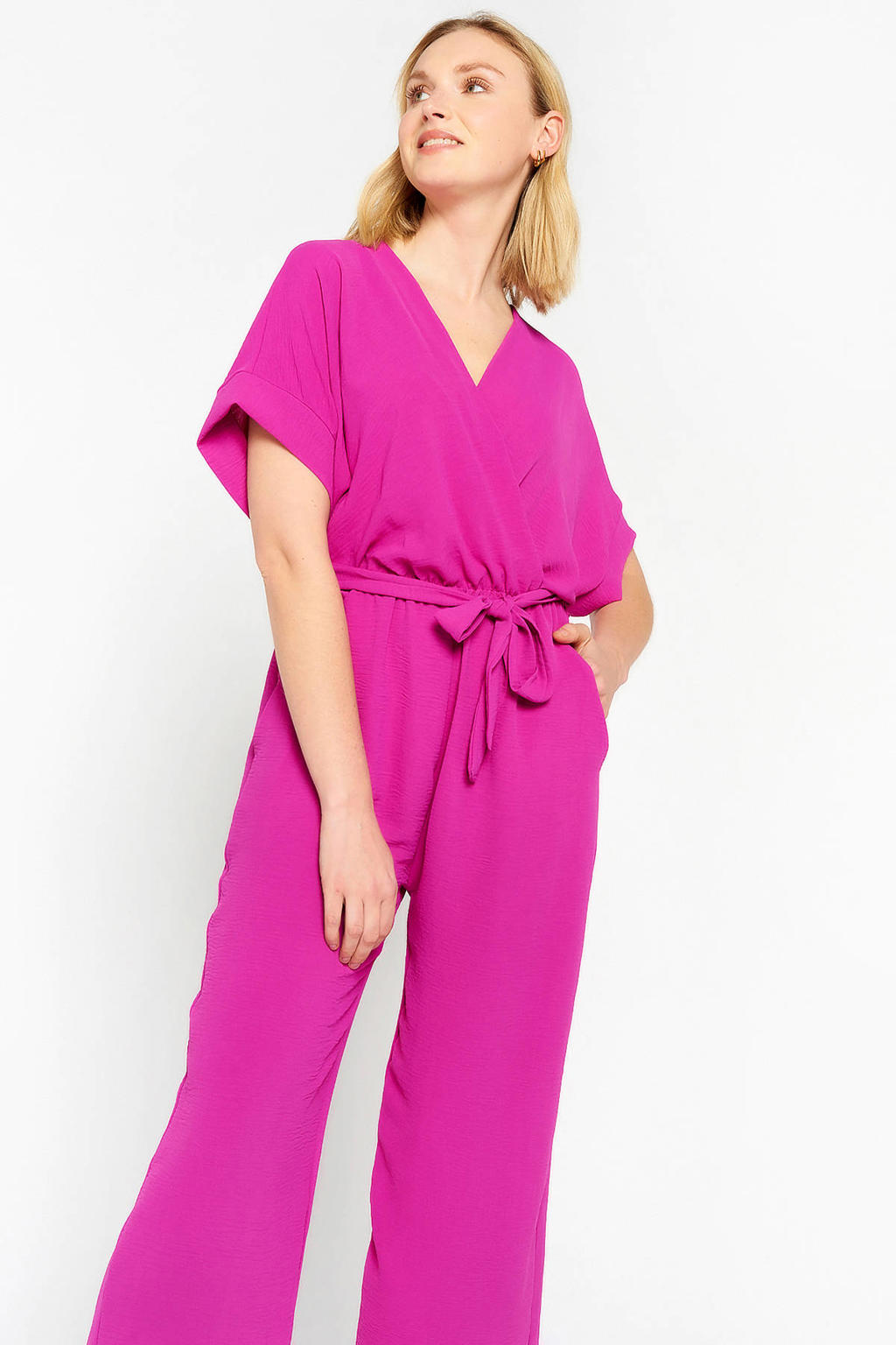 LOLALIZA jumpsuit fuchsia kopen? in huis wehkamp