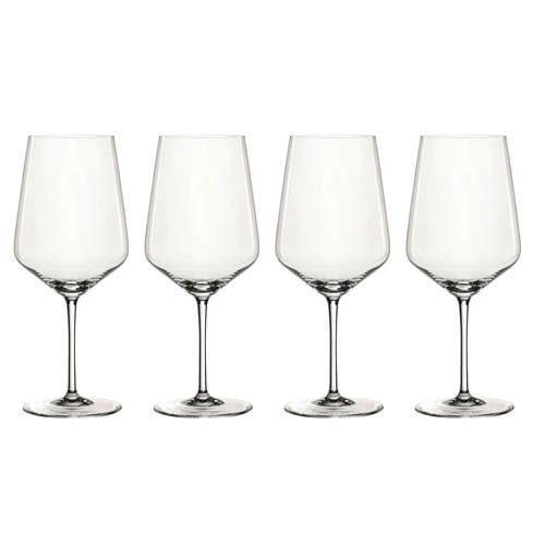 Wehkamp Spiegelau Style wijnglas (rood) (630 ml) (set van 4) aanbieding