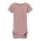 NAME IT BABY romper NBFKAB met katoen mauve
