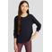 Anytime longsleeve T-shirt donkerblauw