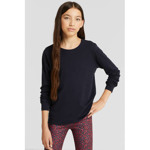 anytime longsleeve T-shirt donkerblauw afbeelding