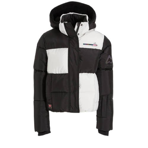 29FT ski-jas Neva zwart/wit afbeelding