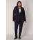 Base Level Curvy blazer Yacey donkerblauw