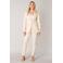 Base Level getailleerde blazer Yace beige