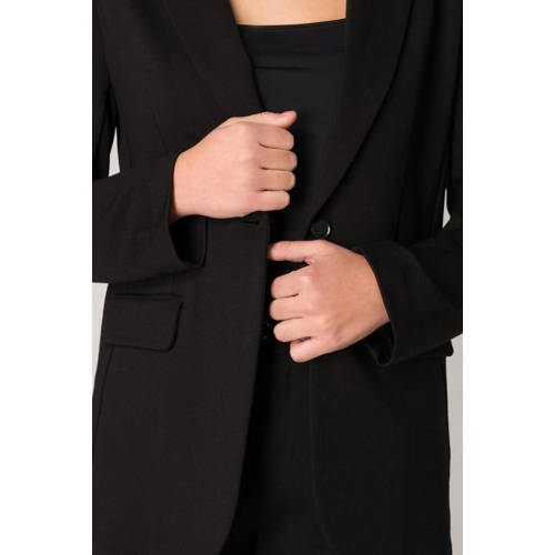 Base Level getailleerde blazer Yace zwart afbeelding