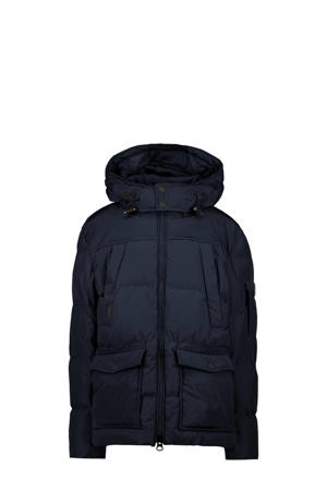 gewatteerde winterjas OTIS donkerblauw