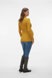 thumbnail: MAMALICIOUS zwangerschapslongsleeve MLJACINA warmgeel