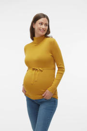 thumbnail: MAMALICIOUS zwangerschapslongsleeve MLJACINA warmgeel