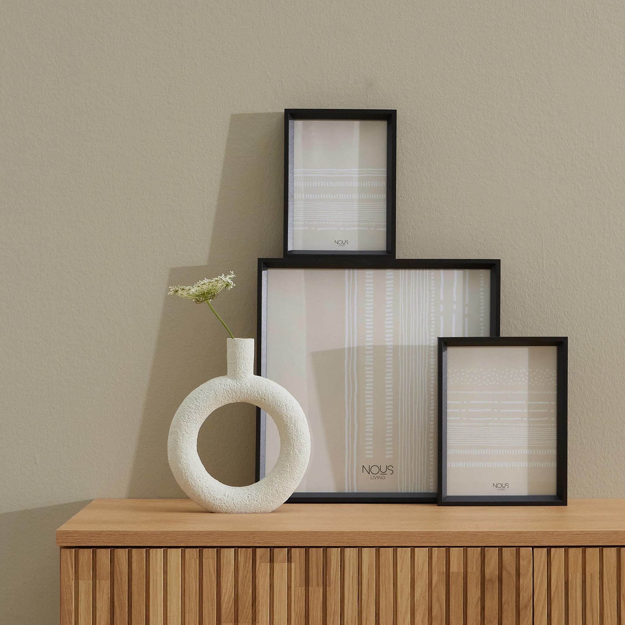 NOUS Living fotolijst Faceted edge (30x30 cm) - Afbeelding 2