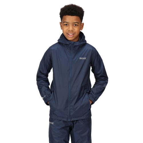 Regatta kids regenjas Pack It donkerblauw afbeelding