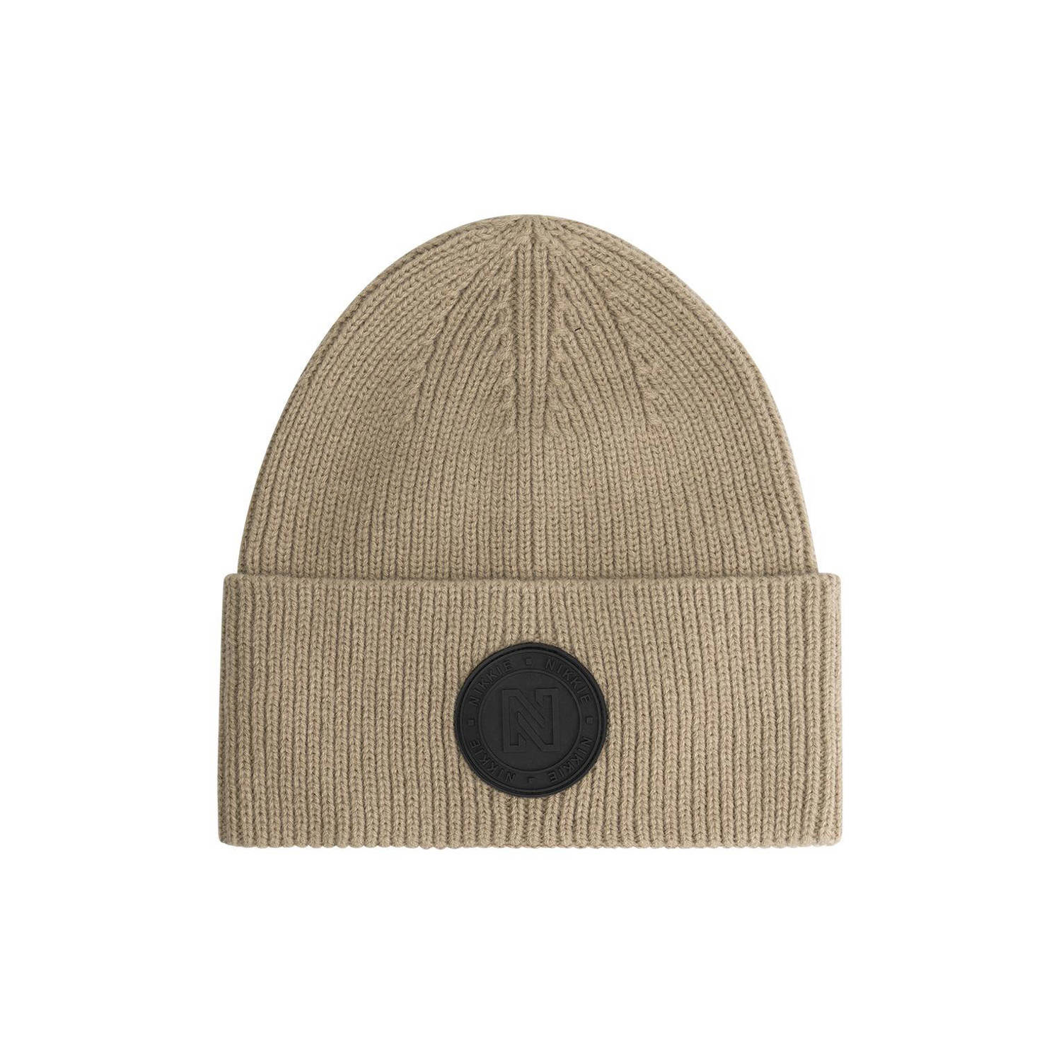 Nikkie Round Patch Beanie