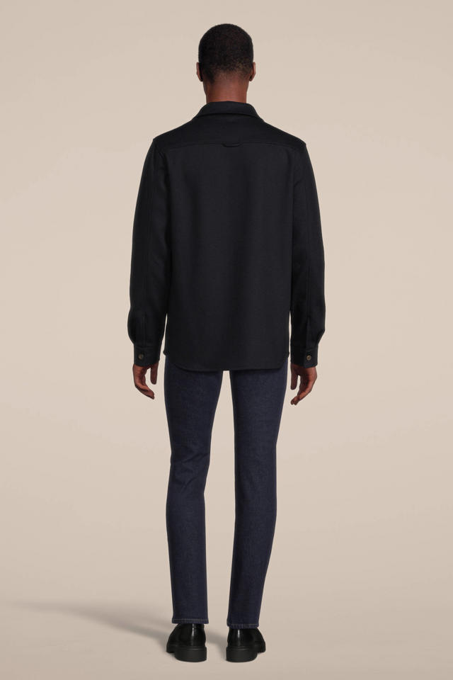 HISDERN Heren Long Sleeve Jurk Shirt en Stropdas Set Donkergroen Casual Business Shirt met Zak voor Formele Bruiloft 2XL