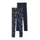 NAME IT KIDS legging NKFVIVIAN met all over print - donkerblauw (set van 2)