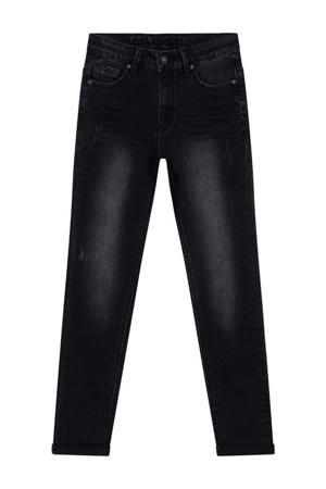 tapered fit jeans black denim
