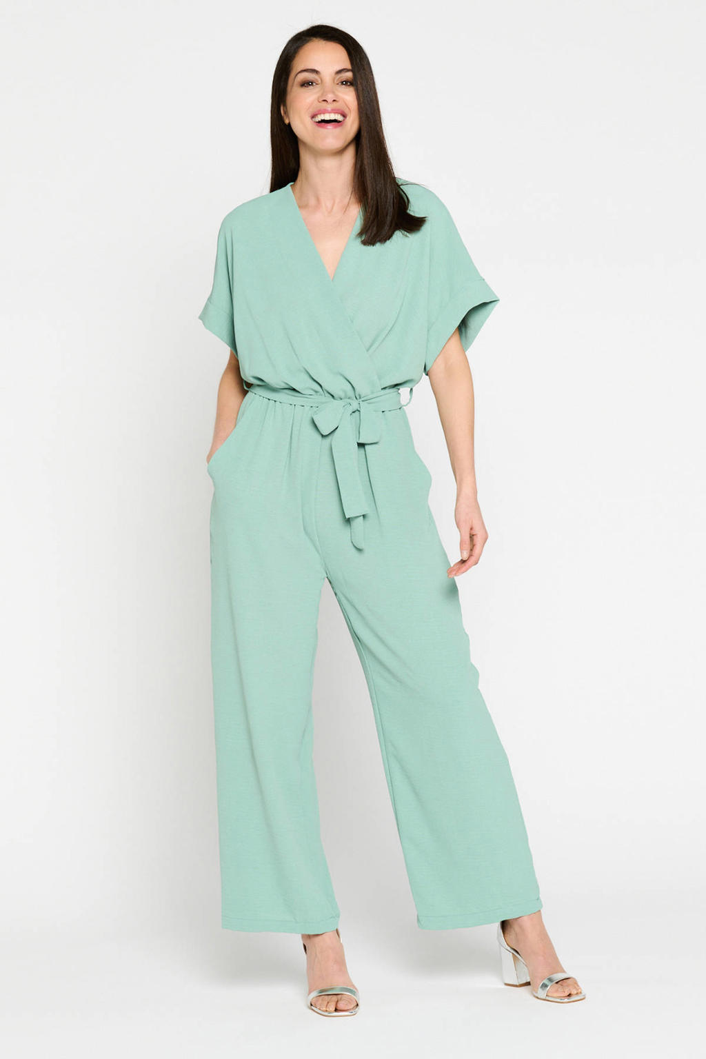 LOLALIZA jumpsuit mintgroen kopen? in huis wehkamp