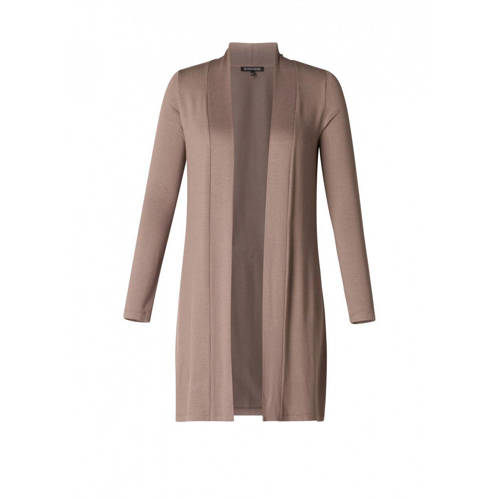 Base Level vest Yayla long taupe afbeelding