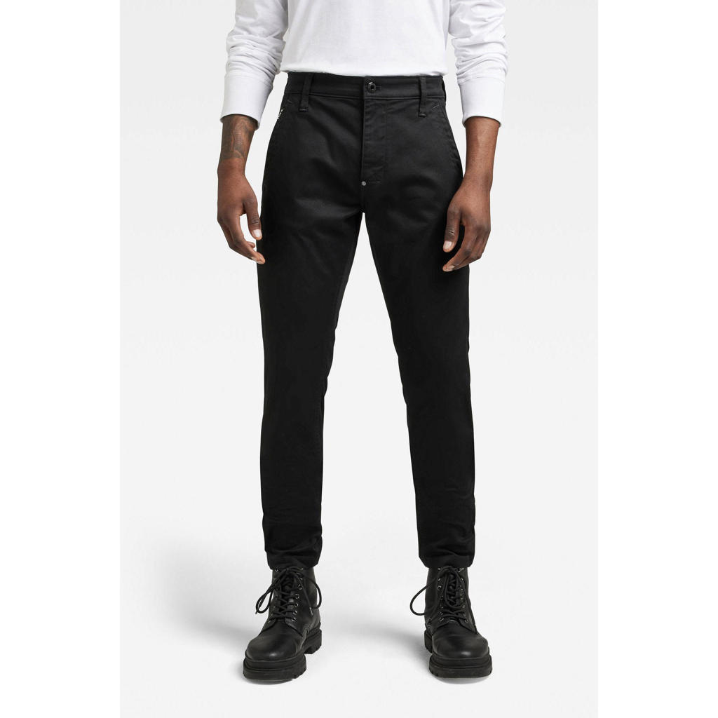 G-STAR skinny chino dark black