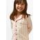 Little Label pyjama met all over print roze/beige