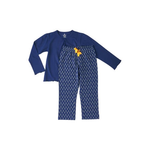 Little Label pyjama met all over print donkerblauw afbeelding