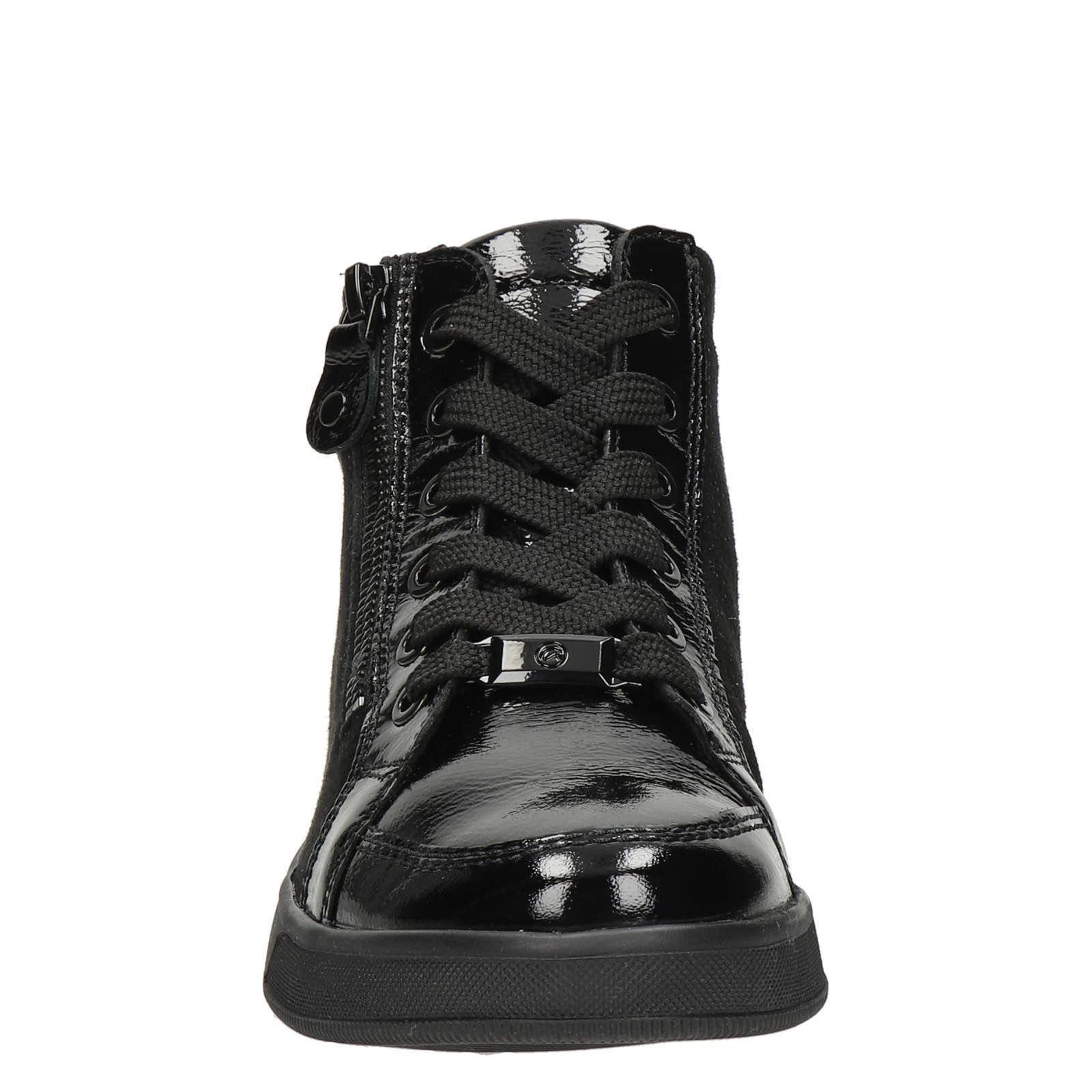 Ara Rome Hightop lakleren sneakers zwart wehkamp