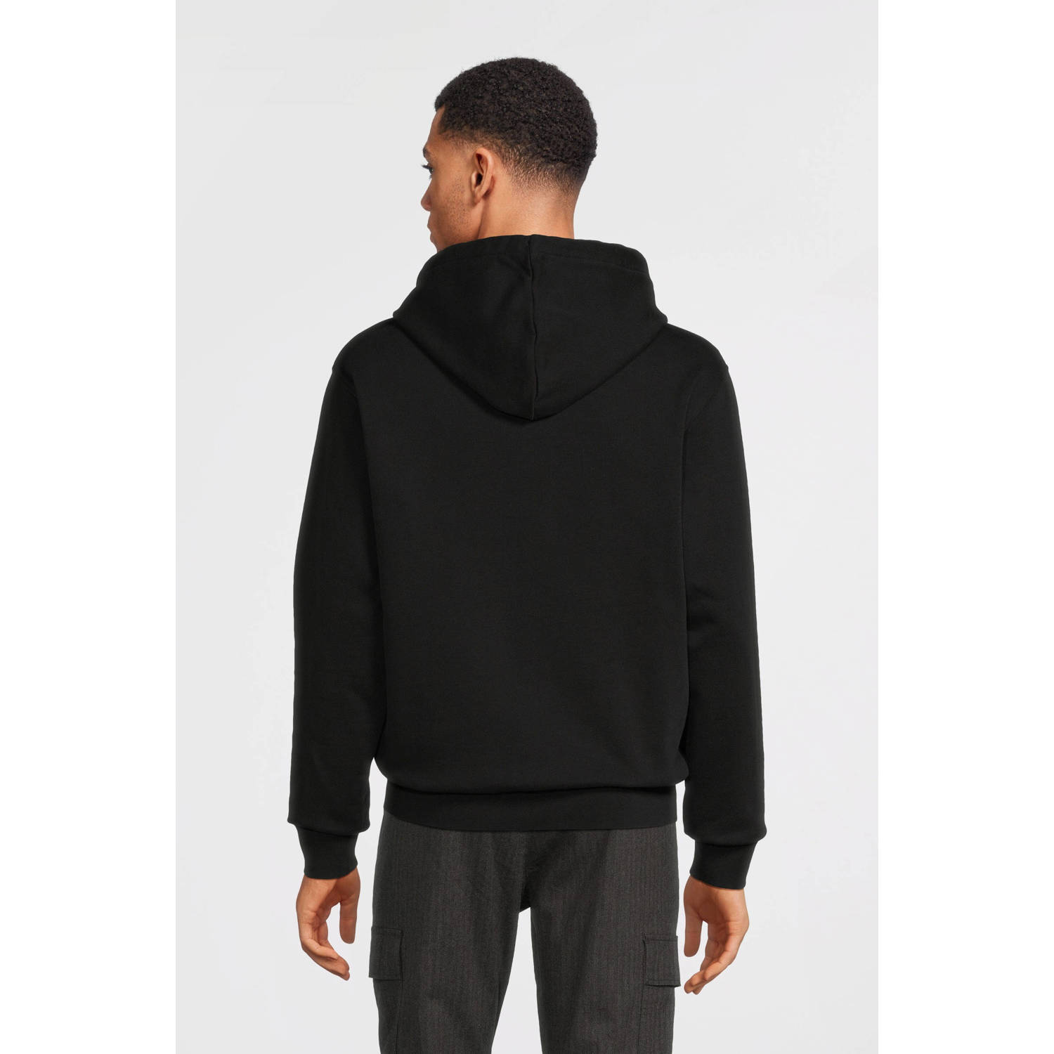 REPLAY hoodie met logo black