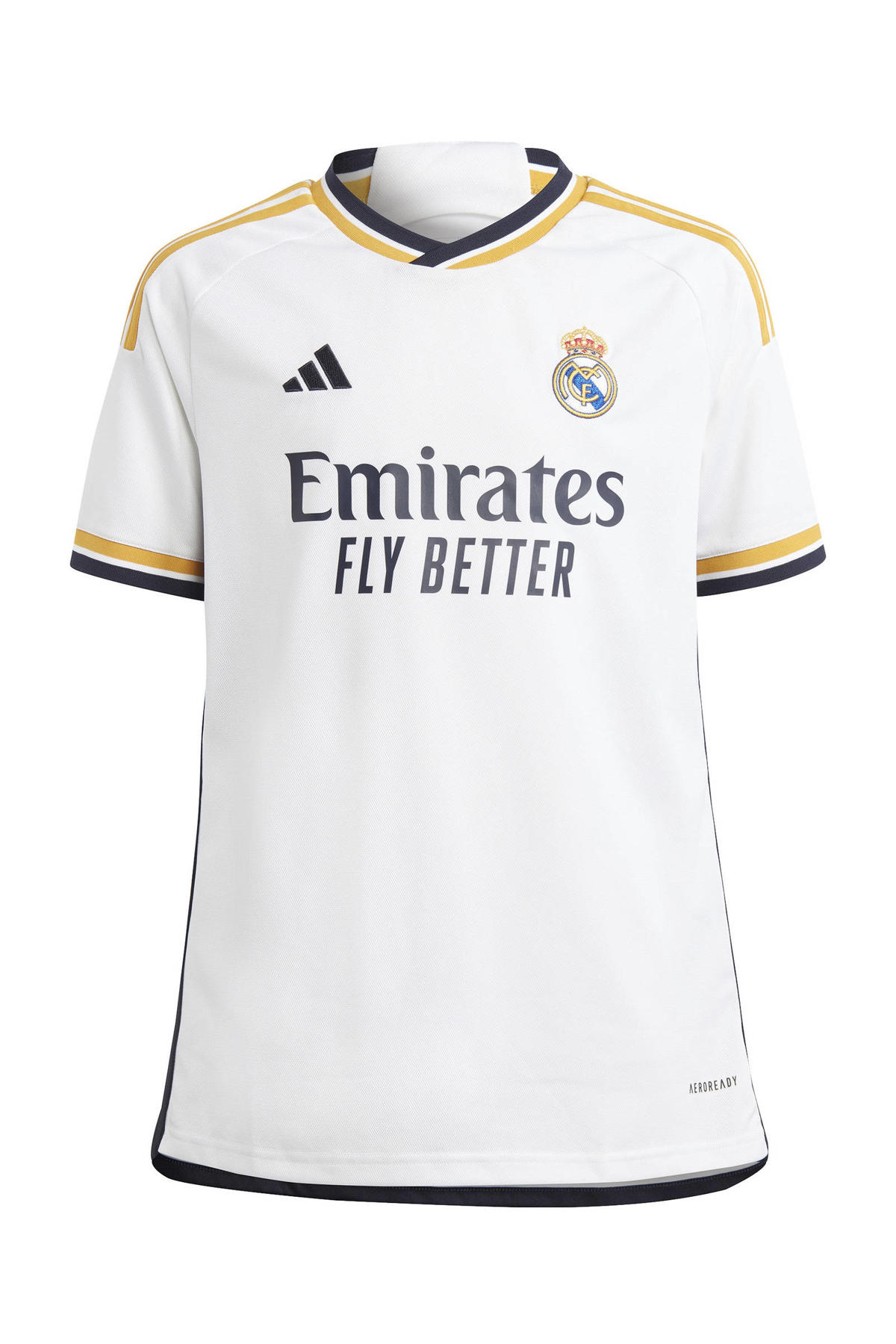 schoner Marco Polo Verborgen adidas Performance Junior Real Madrid 23/24 voetbalshirt thuis | wehkamp