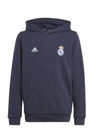 Junior Real Madrid sportsweater donkerblauw