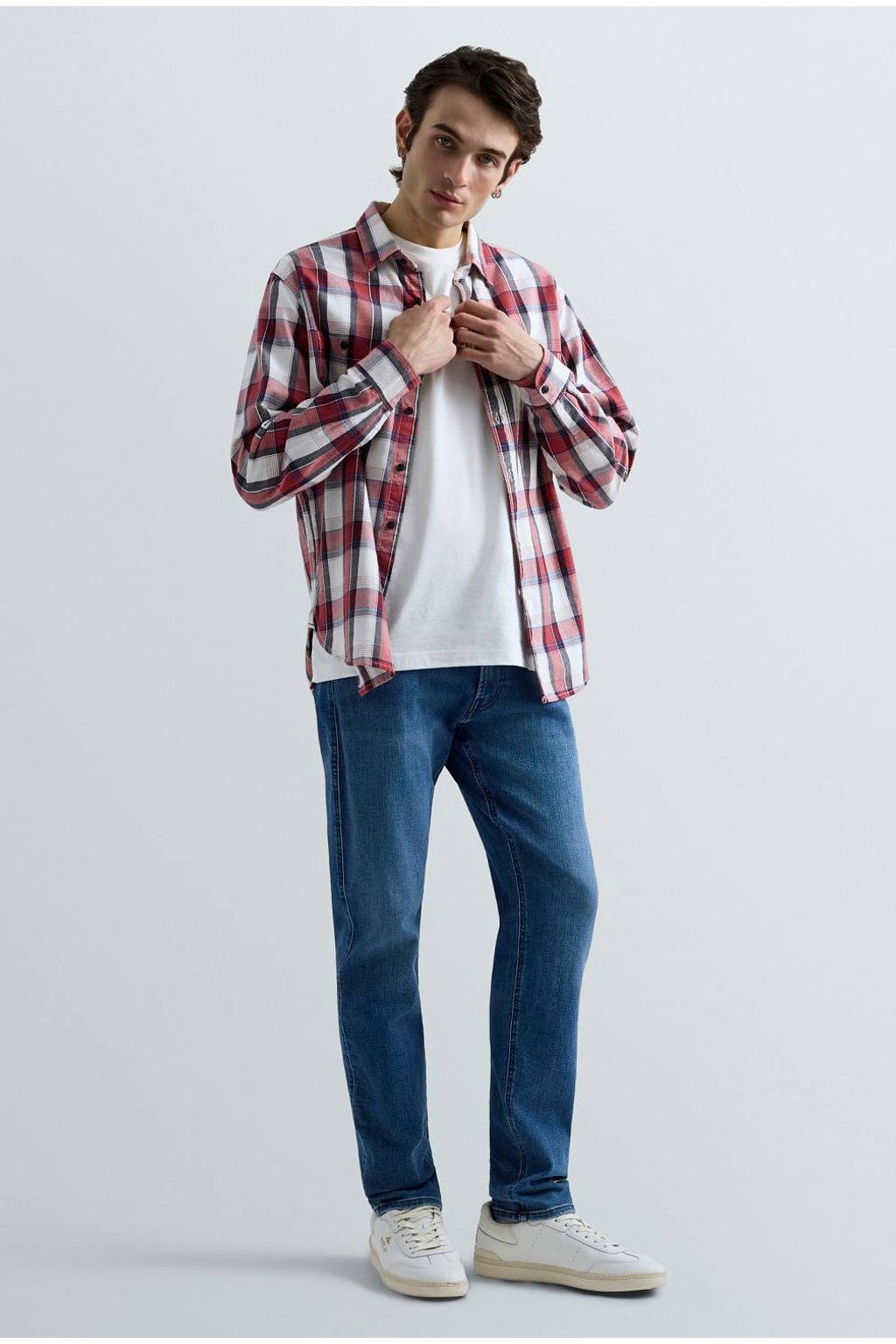 REPLAY slim fit jeans ANBASS medium blue