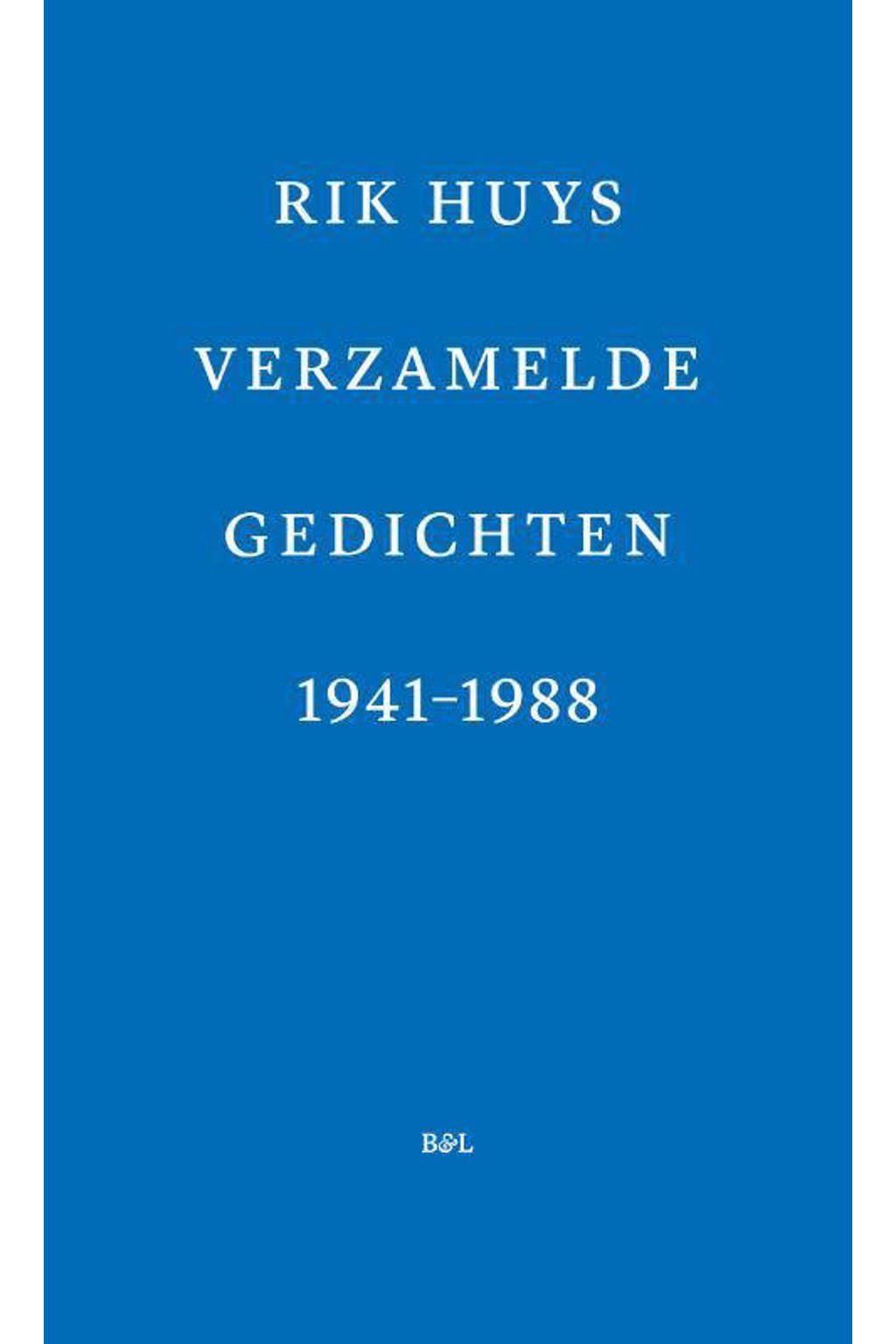 Rik Huys Verzamelde gedichten | wehkamp