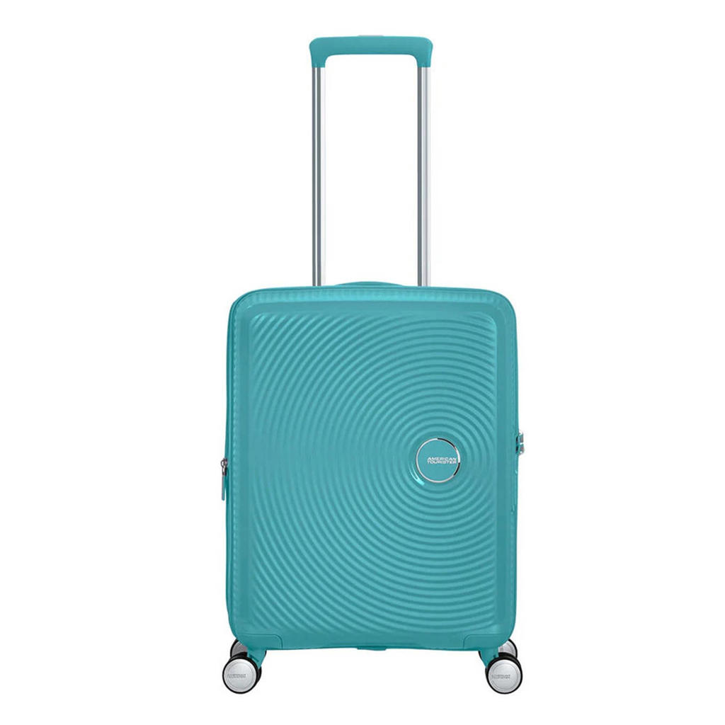 American Tourister trolley Soundbox 55 cm. Expandable blauw