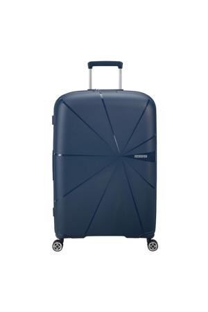 Wehkamp American Tourister trolley Starvibe 77 cm. Expandable donkerblauw aanbieding