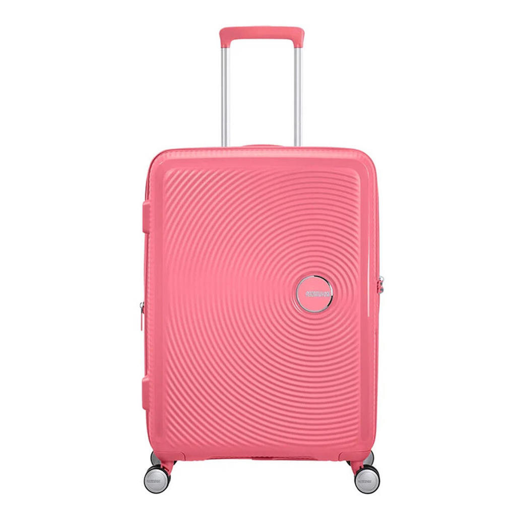 American Tourister  trolley Soundbox 67 cm. Expandable roze