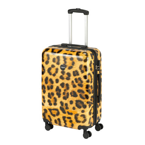 Princess Traveller trolley Animal Print 67 cm. bruin afbeelding