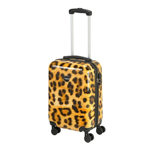 Princess Traveller trolley Animal Print 55 cm. bruin afbeelding