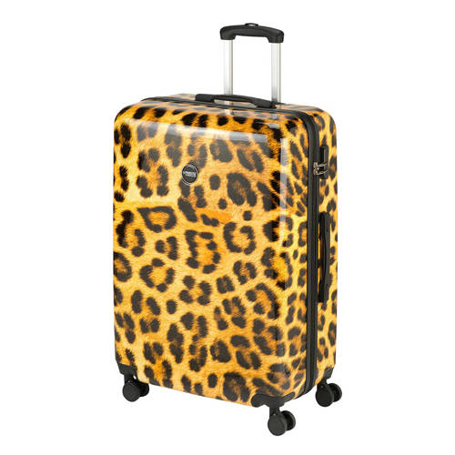 Princess Traveller trolley Animal Print 76 cm. bruin afbeelding