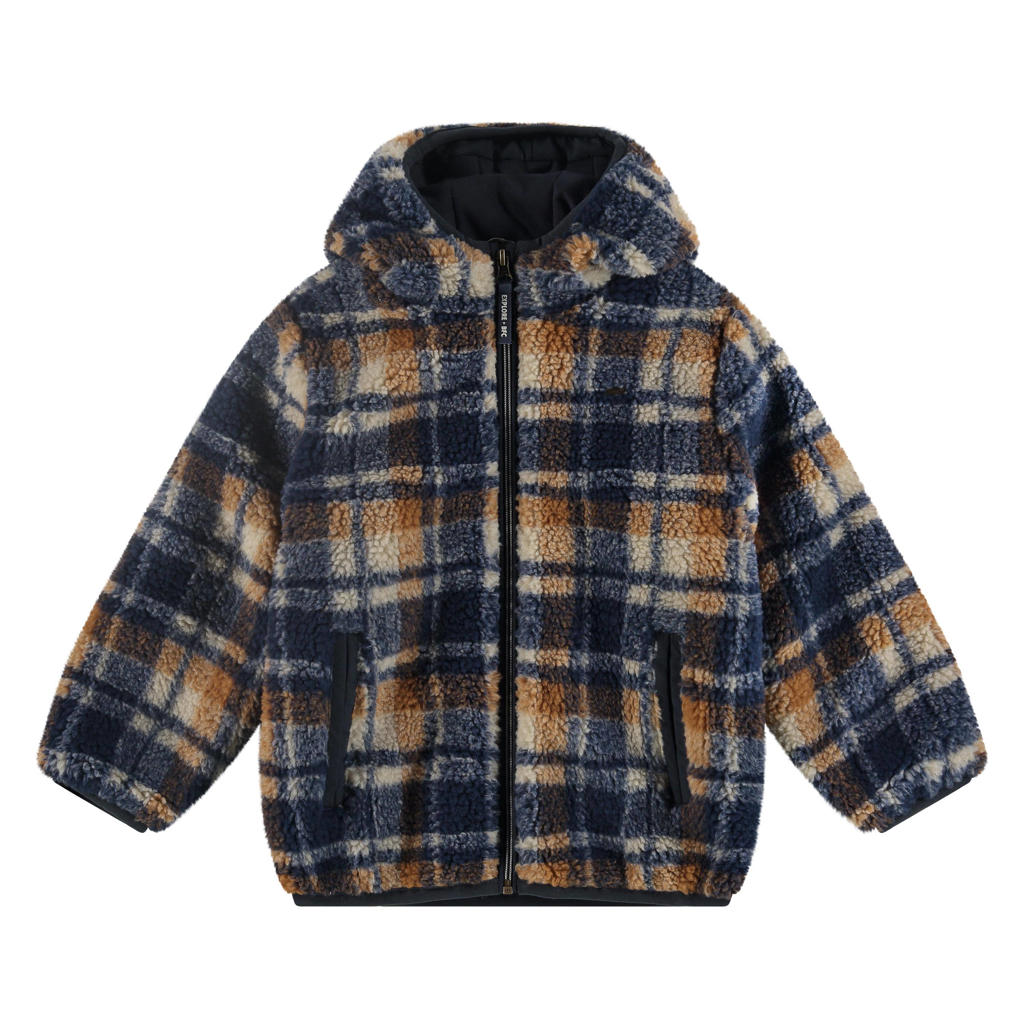 Warme Oversized Jas Générique Geruite Damesjas Met Capuchon - Sherpa Gevoerd, Flanel, Warme Winterjas, Maten S-2XL Overhemd Jas Knoopsluiting Warme Oversized Jas Générique Geruite Damesjas Met Capuchon - Sherpa Gevoerd, Flanel, Warme Winterjas, Maten S-2XL Overhemd Jas Knoopsluiting