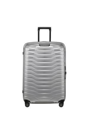 trolley Proxis 75 cm. zilverkleurig