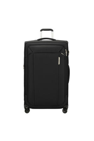 trolley Respark 79 cm. Expandable zwart
