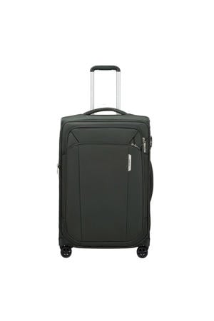trolley Respark 67 cm. Expandable donkergroen
