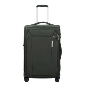 trolley Respark 67 cm. Expandable donkergroen