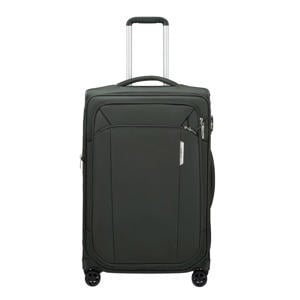 trolley Respark 67 cm. Expandable donkergroen