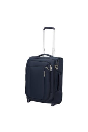 trolley Respark 55 cm. Expandable donkerblauw