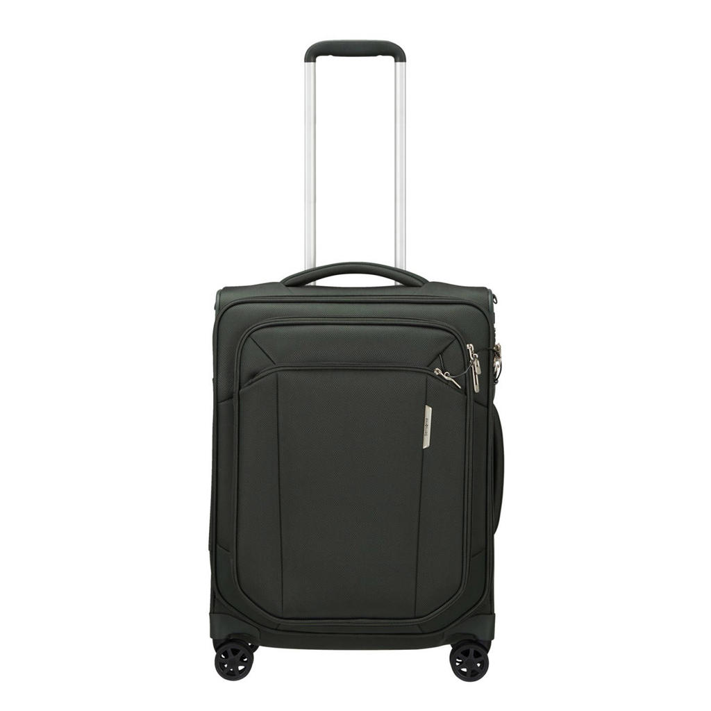 Samsonite trolley Respark 55 cm. donkergroen